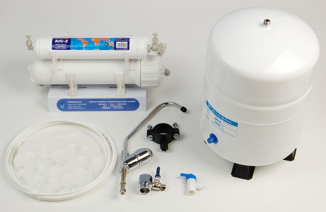 Hovedbilde Vannrenser AquaPro 508 RO m/ 8 liters tank